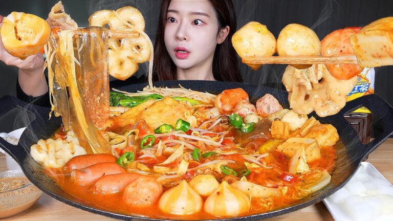 ASMR MUKBANG | 집에서 끓인 마라탕 ☆ 마라탕 가게 차릴까,,? 🫠 땅콩소스 푹 찍어서 먹방! Malatang (Spicy Beef Hot Pot)