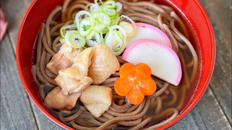 出汁が決め手♪年越しそば