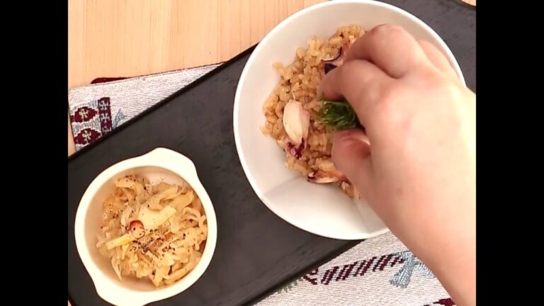 調味料は１つ！？旬の食材の炊き込みご飯とさくっとおかず