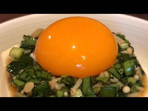 にらえのき豆腐ユッケを知ってるかい？ #shorts