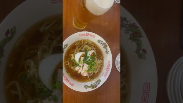上手い冷やしラーメン！