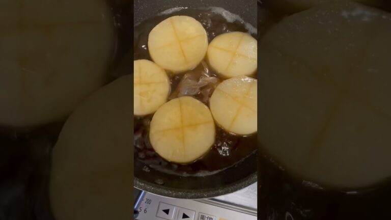 大根の出汁煮作る/ASMR/cooking