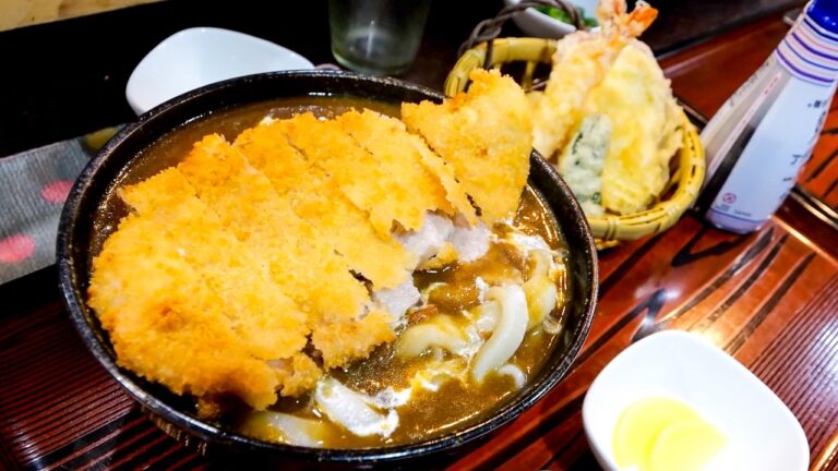 カツカレーうどん！天ぷら！鬼コスパ定食を爆売れさせるガッツリ系うどんそば職人８選丨INCREDIBLE NOODLES, Japanese Curry Udon Noodles