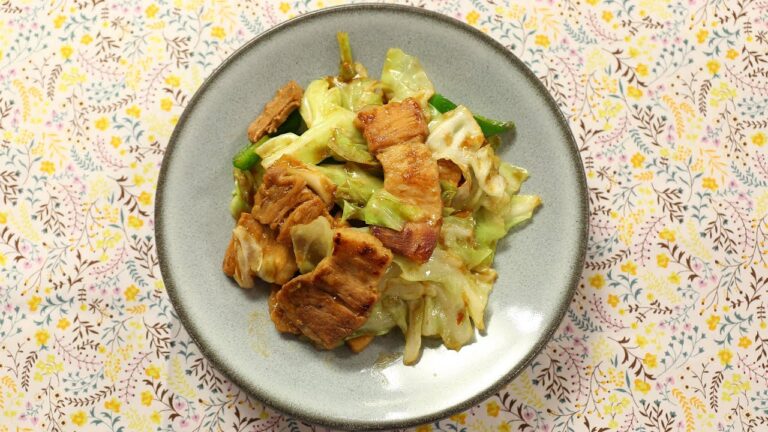 春キャベツのホイコーロー