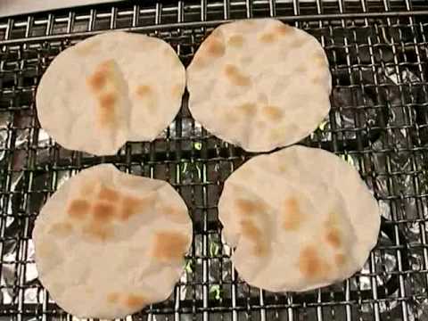 餃子の皮を焼いたら