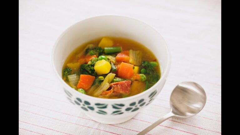 長崎春野菜のサフランスープ　～さっと作れる長崎のきほん～