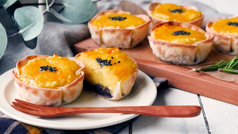【スイートポテトタルト】トースターで簡単！優しい甘さに癒される♪｜macaroni（マカロニ）