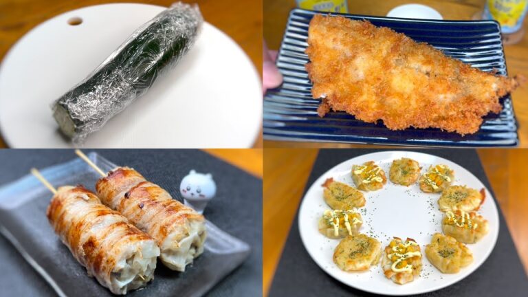 変わり種の時短アイデア料理！簡単、美味しいアレンジおつまみ料理レシピ４品！レベル別で見れる簡単激うま料理！small happy節約料理レシピ総集編！幸せ夫婦晩酌！ぼっち飯！　おうち居酒屋