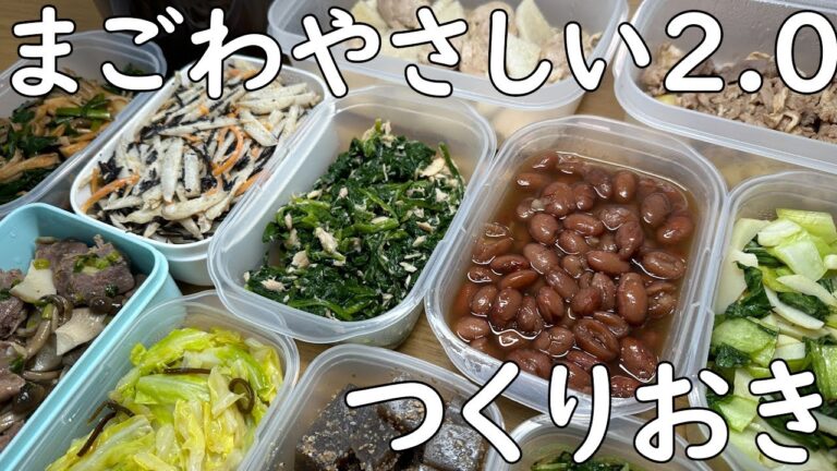 野菜たっぷりつくりおき　まごわやさしい2.0編