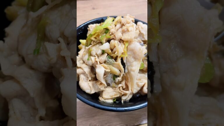 伝説のすた丼屋 生姜丼（定期）