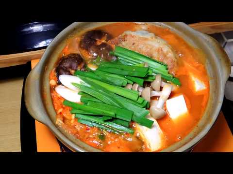 自家製スープのキムチ鍋