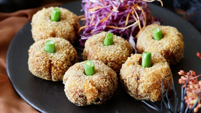 【秋のお弁当に✨】かぼちゃコロッケ🍂