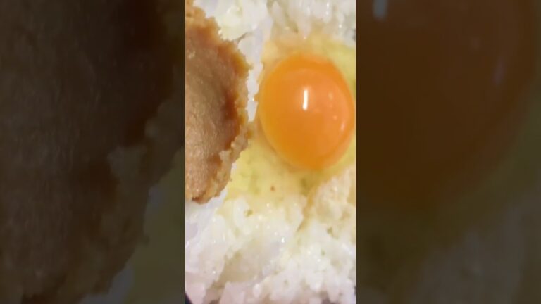 簡単！味噌卵かけご飯　５食目