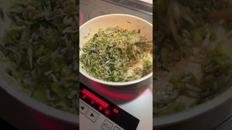 かぶの葉としらすふりかけ