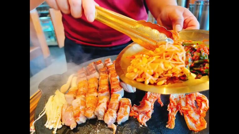 韓国焼肉家庭料理専門店ククク｜平日でも予約必須！特選厚切り生サムギョプサルセット【埼玉県熊谷市拾六間】
