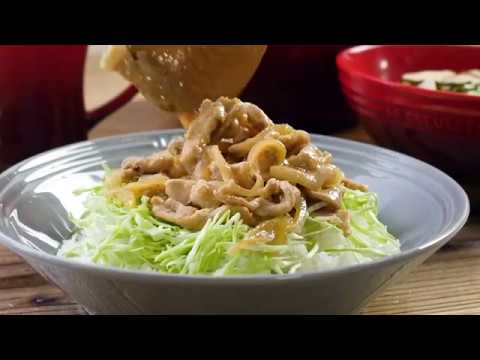 macaroni流 3品クッキング「豚の生姜焼き丼」