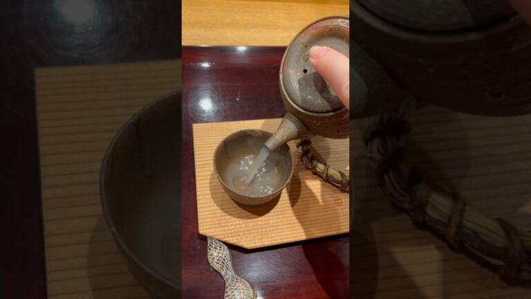 【京都】《祇園にし》松茸とハマグリと鱧の土瓶蒸し