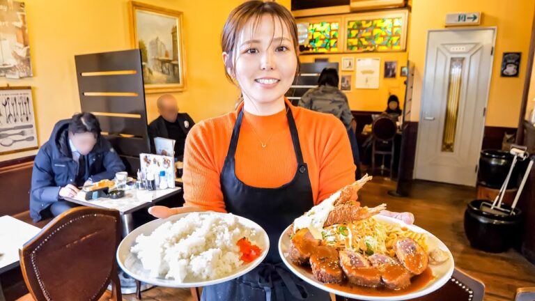 老舗純喫茶の「オムライス」と「ビフカツ定食」の作り方