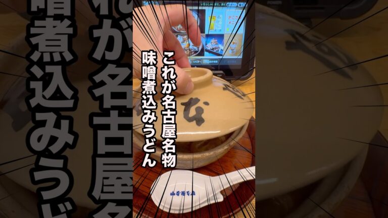 【なごやめし】90年続く老舗の味噌煮込みうどん！名古屋駅にある山本屋本店