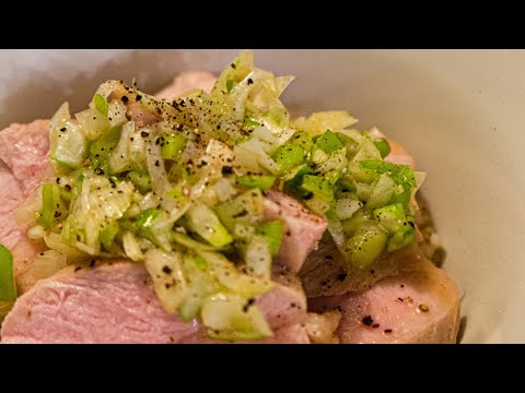 【しっっっっっッッとり】豚モモ肉のローストポーク #shorts