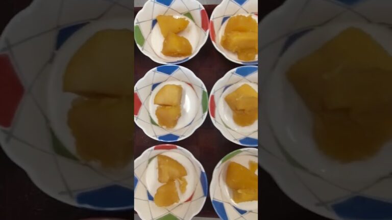 介護施設食事。さつまいもの甘煮