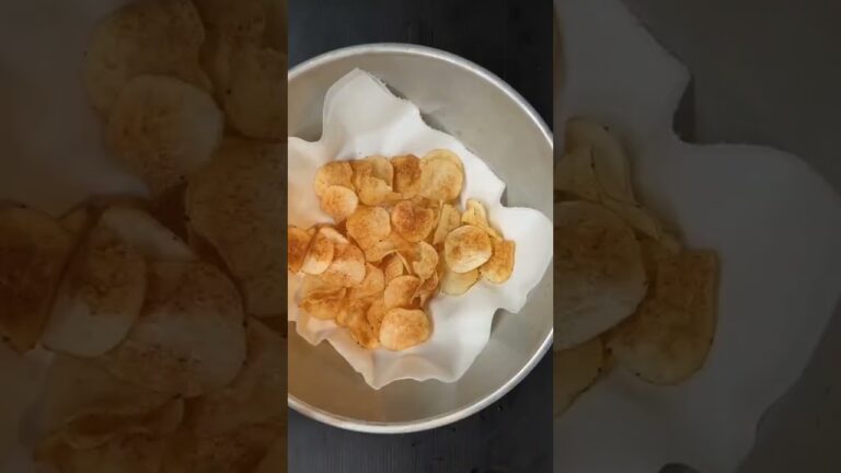 サックサク長芋チップスは栄養満点で美味しい簡単レシピ #shorts #料理 #レシピ
