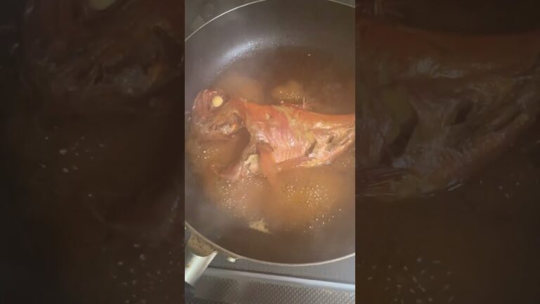 【裏技】金目鯛を専用の汁で煮るだけで料亭に勝てる❓#金目鯛#徳造丸#伊豆#煮魚#グルメ