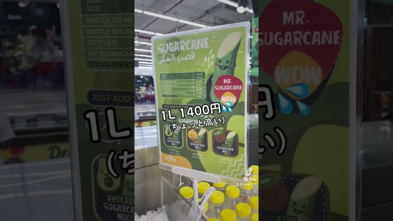 【絶品】ドバイで一番美味しいジュース飲んでみた　#Shorts