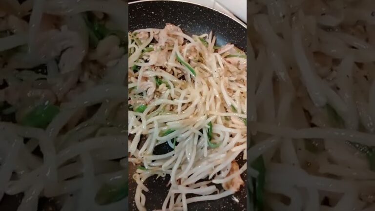 【お得なレシピ】もやしと長ネギで作る『至高錯誤のもやし炒め』これがお店で食べられる味！④　2023年10月27日