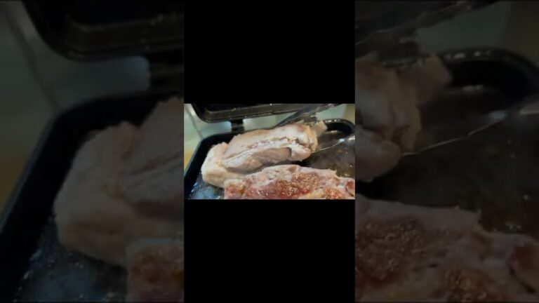 リロ氏に憧れた犬が豚バラブロックを焼くだけの動画 #料理 #shorts #cooking