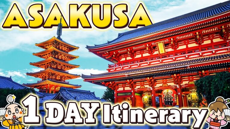 Things to do in Asakusa Tokyo / 1-Day Travel Itinerary for Asakusa and Tokyo Skytree, Japan