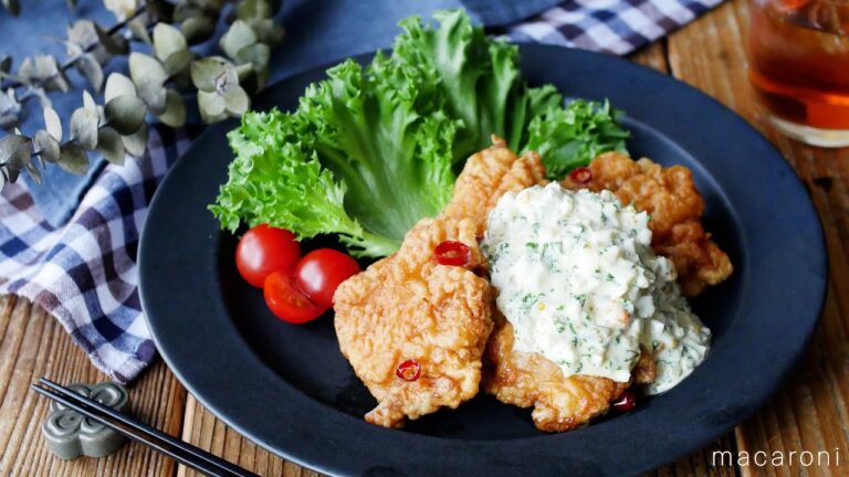 【鶏ももチキン南蛮】手作り甘酢とタルタルで味わう！夕飯のメインおかずに♪｜macaroni（マカロニ）