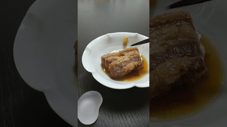 お箸で切れちゃうプルプル・トロトロの角煮