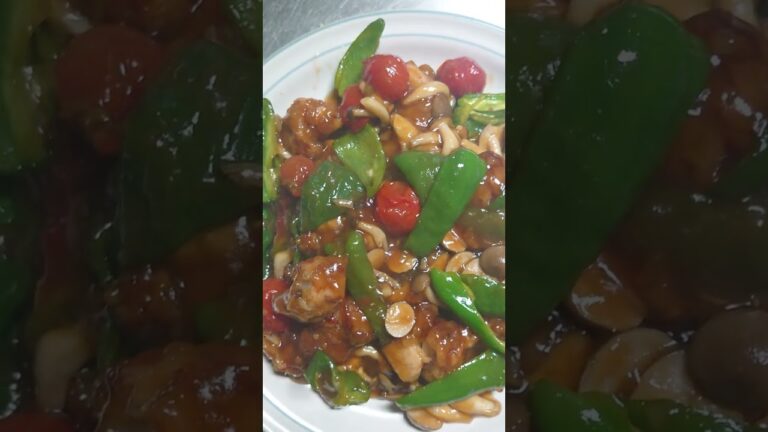 冷蔵庫の余り物で鳥の甘酢作って見た！【鳥肉の甘酢】#ベルおじさん食堂 #鳥肉の甘酢あんかけ