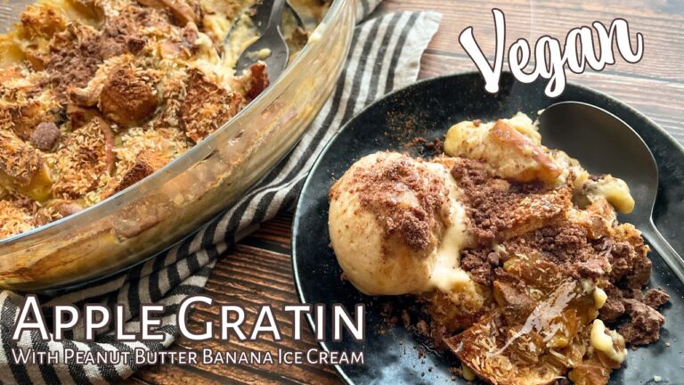 【Vegan Apple Gratin】ヴィーガンアップルグラタンの作り方