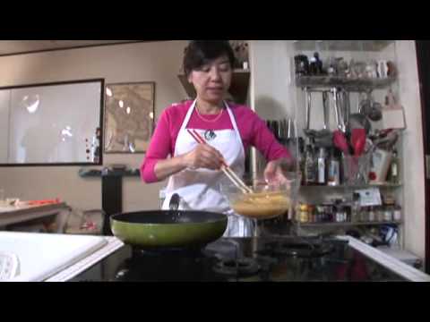 瀬戸鉄工の焼きだし・かにを使った、"かに玉あんかけ"の作り方