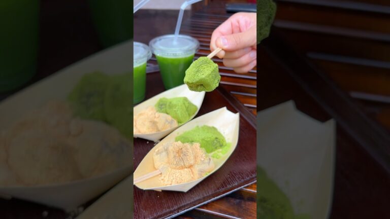 Matcha Warabi Mochi 🍵🍡