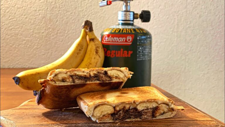 ホットサンドメーカーpart⑥　チョコバナナサンド #shorts