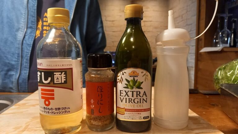 【ドレッシング】子供にウケ良かった　簡単すし酢ドレッシング(ほりにし入り)　《くいしんぼうずショート27》