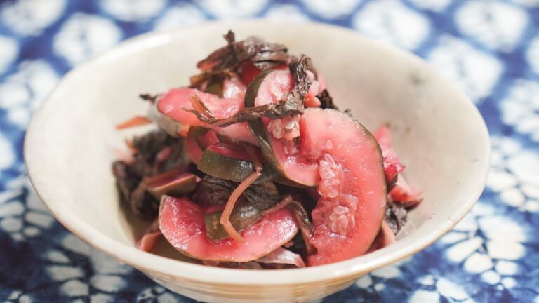 ズッキーニで柴漬けを作ると美味しい事をご存知ですか？