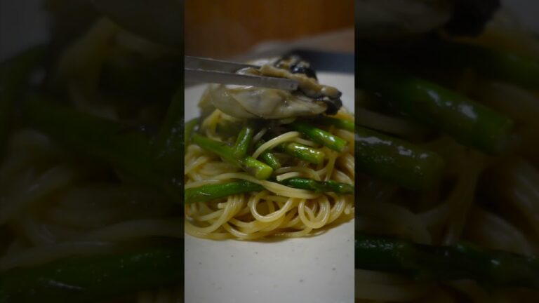 牡蠣たっぷりのクリームパスタ　#ワンパン　#パスタ　#牡蠣