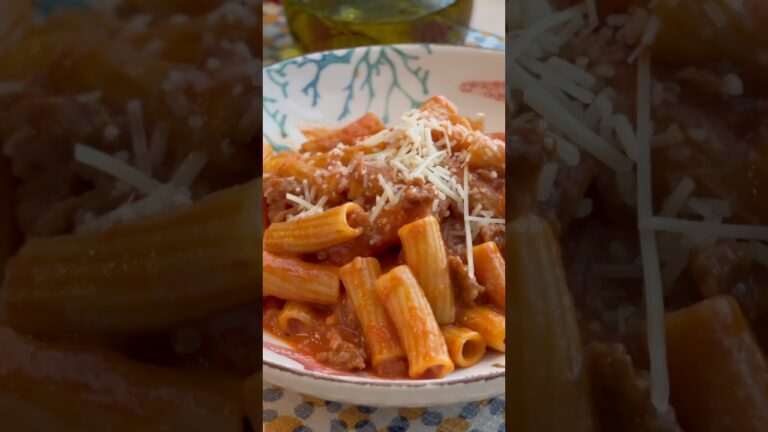 🍅Rigatoni alla Zozzona🍝まったりトマトパスタ