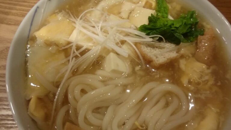 20180315 タマリバかんすけ　あんかけたまごうどん