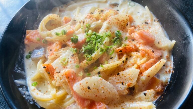 減塩スープパスタ【失敗】ズボラデブ #shorts