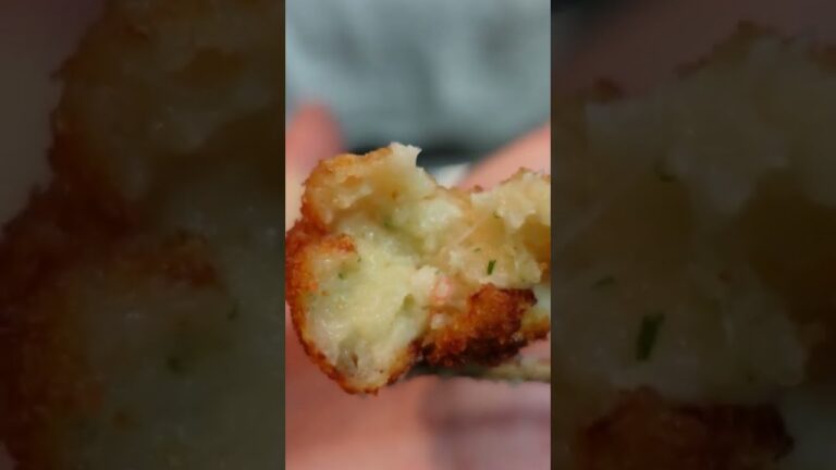 台風コロッケをじゃがアリゴで作ったら美味しすぎた！ #shorts #料理 #レシピ #コロッケ #じゃがアリゴ