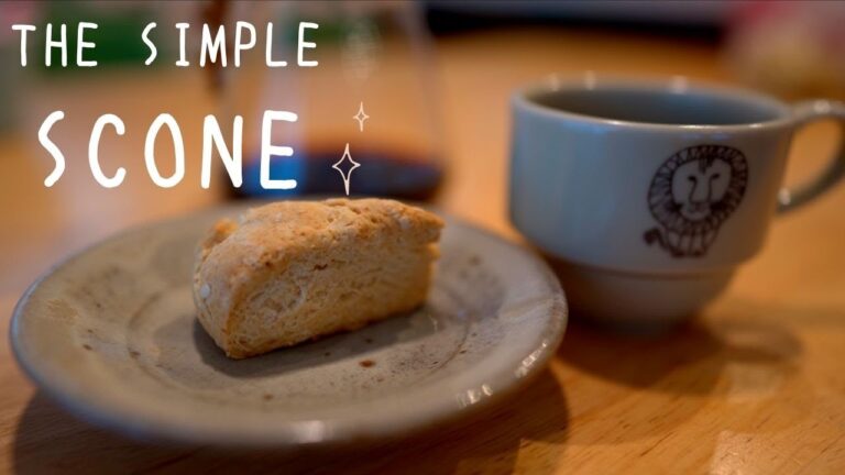 【洗い物なし】超簡単！スコーンの作り方！袋に入れて混ぜて焼くだけでこんなに美味しいスコーンができました！（子供と一緒に作れる簡単おやつ）