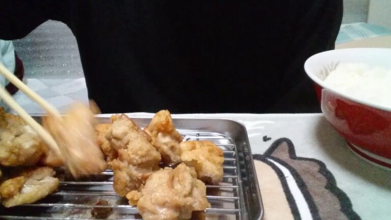 【めし日記】おやじ特製柚子塩からあげを作って食べてみた。