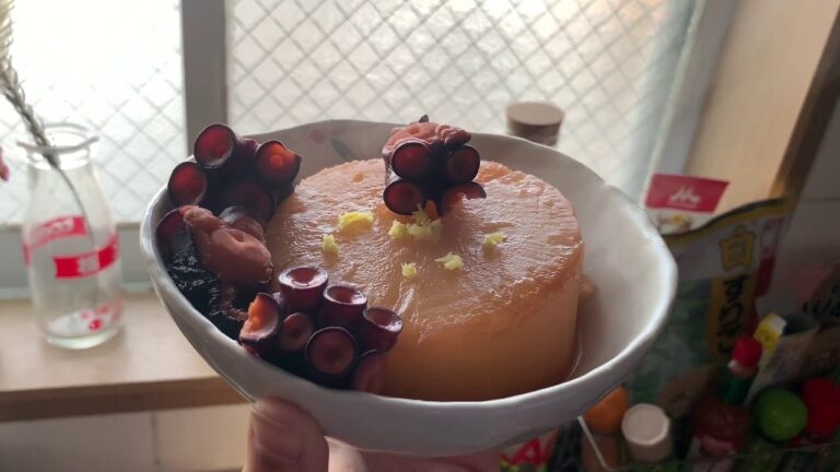 生活【栗原はるみレシピ・たこと大根のやわらか煮、最後の小春日和？】