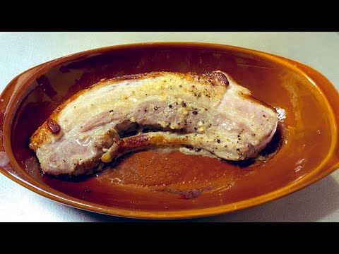 豚バラをオーブンで焼いてみた