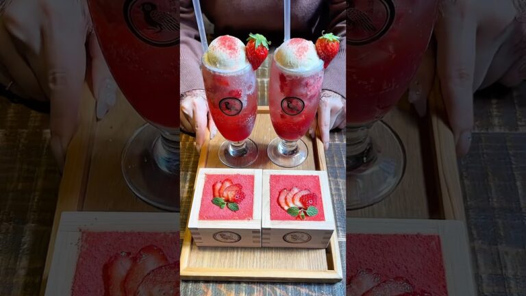 【クリームがとろける苺のティラミス🍓】#japanesefood #もぐてれグルメ